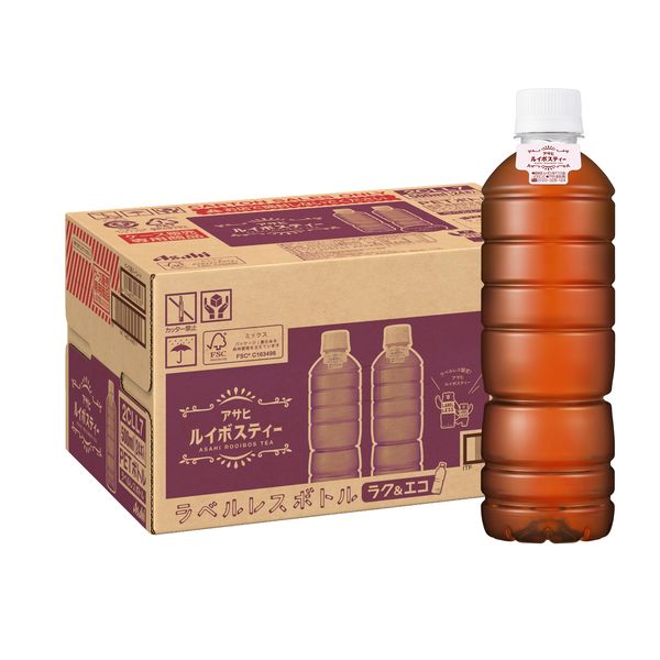 アサヒ飲料 ルイボスティー ラベルレスボトル 500ml 1箱（24本入）