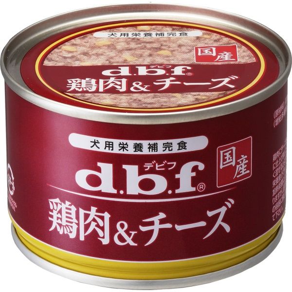 デビフ 鶏肉＆チーズ 国産 150g 24缶 ドッグフード ウェット 缶詰