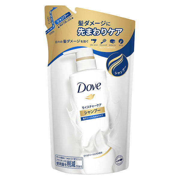 ダヴ(Dove) モイスチャーケア シャンプー 詰め替え 350g