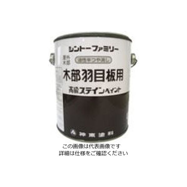シントーファミリー シントー 高級ステインペイント ライトカーキ 3L 5172-3.0 1セット(6缶) 851-2113（直送品）