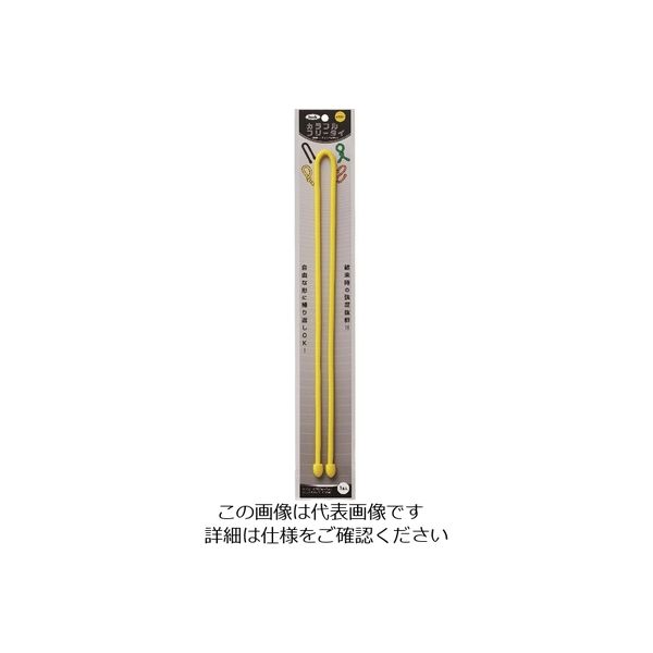 アイテック（AiTec） 光 カラフルフリータイ750×6mm黄 KFRT806-2 1セット（5個） 216-0635（直送品）