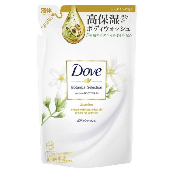 ダヴ(Dove) ボディウォッシュ(ボディソープ) ボタニカルセレクション ジャスミン 詰め替え 360g