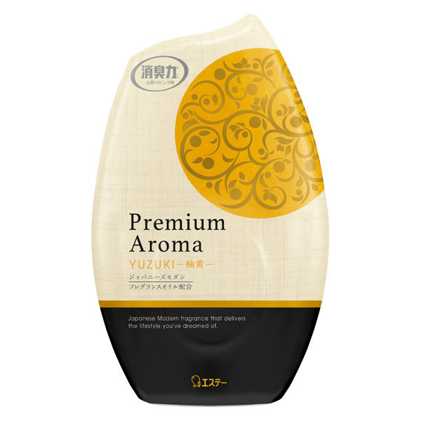 お部屋の消臭力 Premium Aroma プレミアムアロマ 消臭芳香剤 部屋用 置き型 柚黄 400mL エステー
