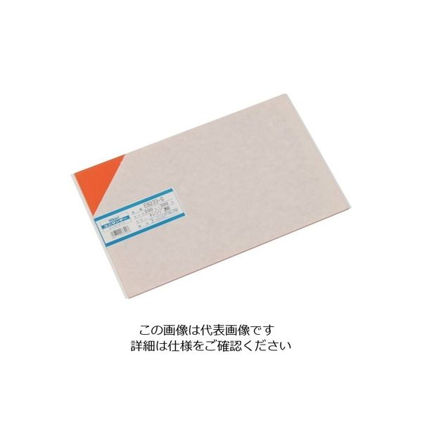 光 エンビ板 オレンジ透明3×200×300mm EB233-9 1枚 820-0815（直送品）