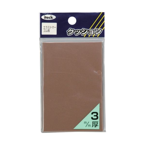 アイテック 光 エラストマーシート茶3×90×60mm KPE-963 1セット(5個:1個×5パック) 820-1587(直送品)