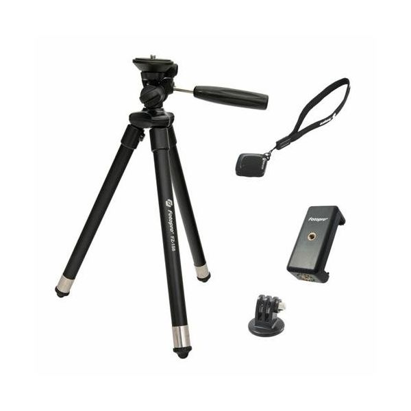 エスコ 290ー1040mm カメラ三脚(コンパクト用) EA759EX-17E 1セット(2個)（直送品）