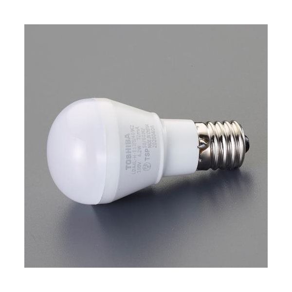 エスコ AC100V/4.1W/E17 電球/LED(電球色) EA758XY-1C 1セット(3個)（直送品）