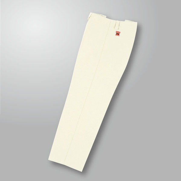 アリオカ 防炎帆布防護パンツ　M　オフホワイト MD10B 1枚（直送品）