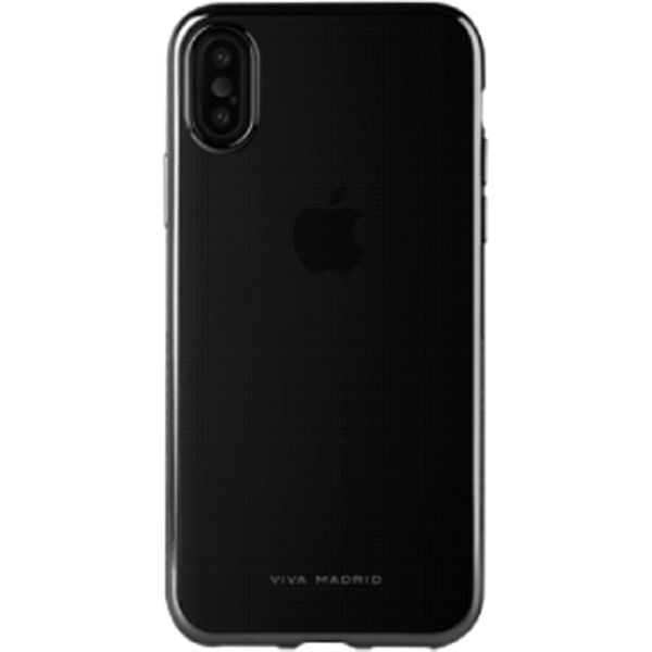 iPhone XS iPhone X ケース   シェル型ケース メタルソフト アイフォンxs アイフォンx Jet Black（直送品）