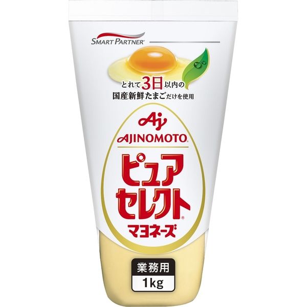 「業務用」 味の素 ピュアセレクト マヨネーズ 140 １ケース　1kg×10本　常温（直送品）