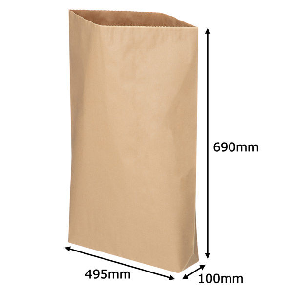 【紙袋】重包装袋（2層・舟底タイプ） 1セット（30枚:10枚入×3袋）丸紅フォレストリンクス