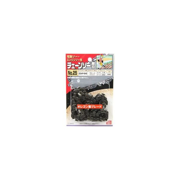 藤原産業 SK11 オレゴンチェンソー替刃No.25 25APー84E 4977292388801 1個（直送品）