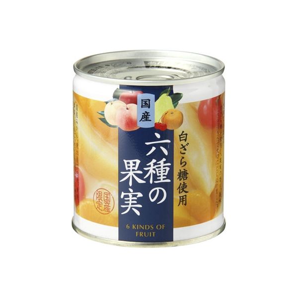 国分グループ本社 K&K 国産 六種の果実 5号缶×6 0117790 1ケース（6入）（直送品）