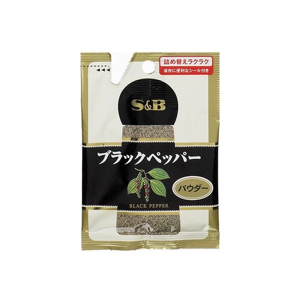 S&B ブラックペッパー パウダー 袋 14g×10 2608423 1ケース（10入） エスビー食品（直送品）