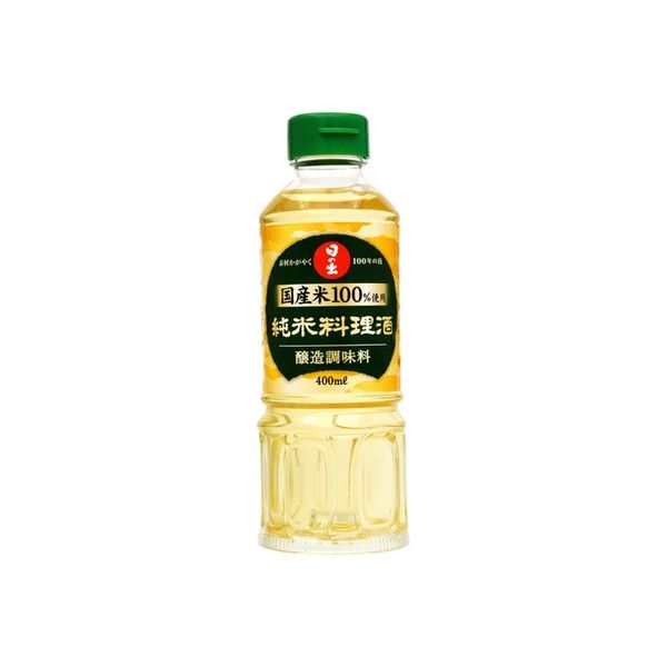 日の出 国産米使用 純米料理酒 400ml×10 2753238 1ケース（10入） キング醸造（直送品）
