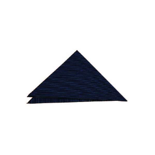 セブンユニフォーム 三角巾 藍ストライプ フリー EY3504-1 10点（直送品）