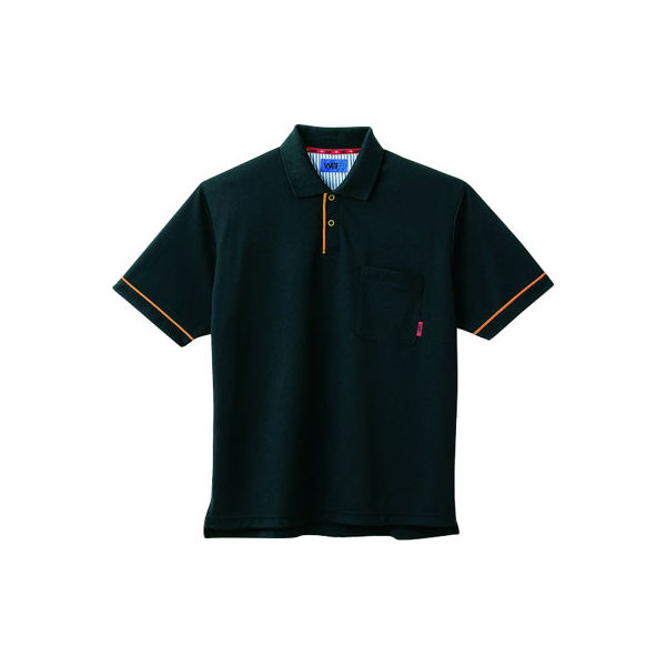 セロリー ポロシャツ（ユニセックス） ブラック L 65040（直送品）