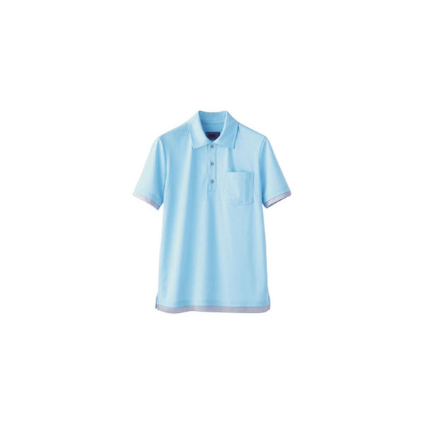 セロリー ポロシャツ（ユニセックス） サックス M 65422（直送品）