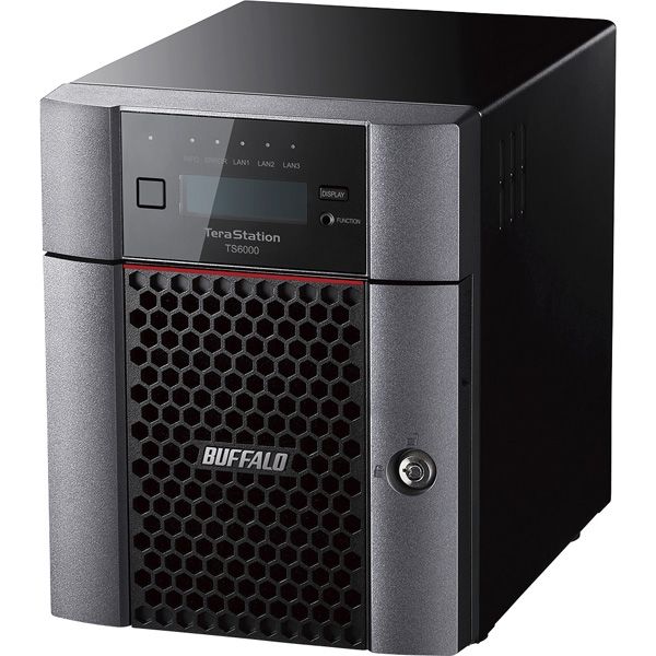 NAS（ネットワークハードディスク）16TB 4ドライブ テラステーション HDD TS6400DN1604 1台 バッファロー（直送品）