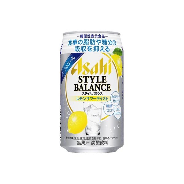 アサヒビール アサヒ スタイルバランス レモンサワーテイスト 缶 350ml×24 3401885 1ケース（24入）（直送品）