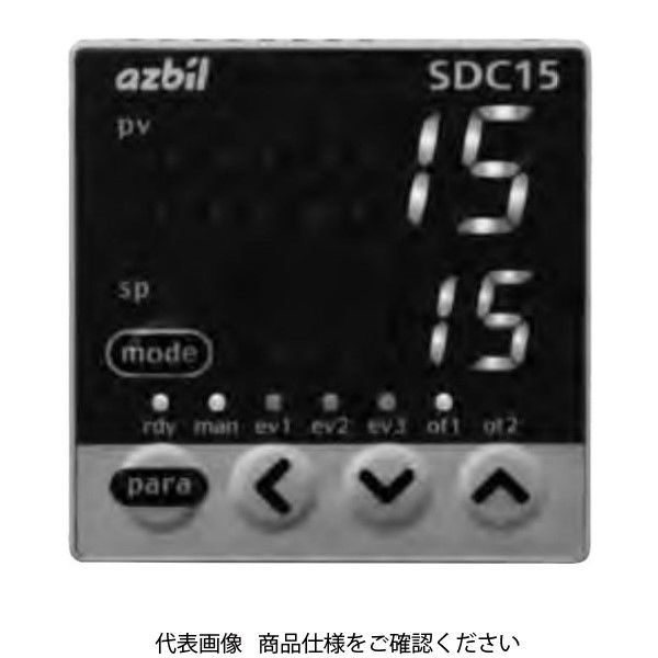 アズビル デジタル指示調節計 C15TC0LD02D0 1個（直送品）