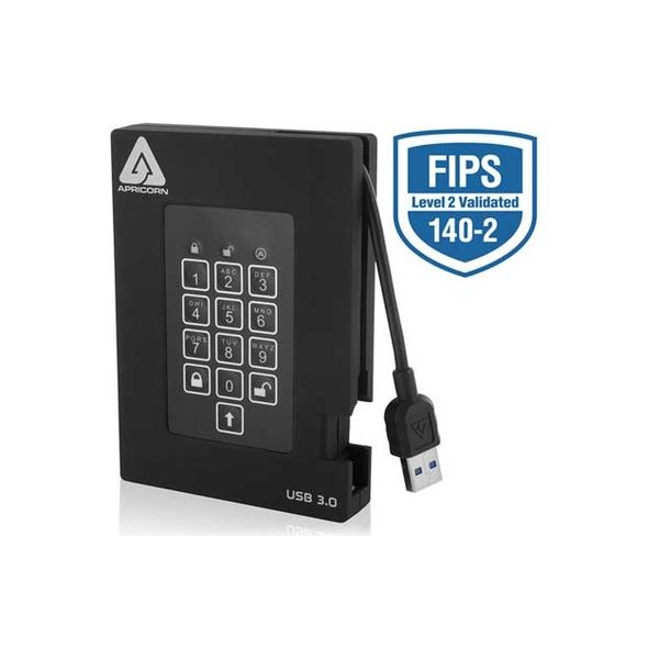 Apricorn Aegis Padlock Fortress - USB 3.0 A25-3PL256-500F （R2）（直送品）