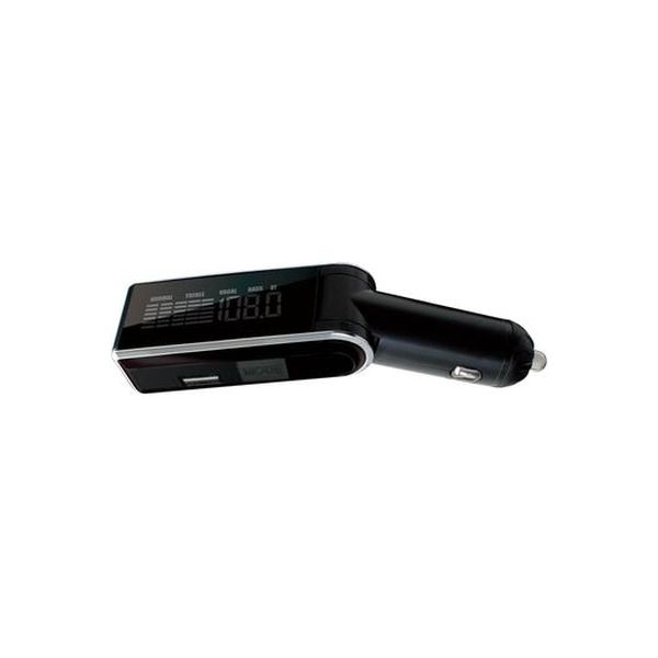 YAC Bluetooth FMトランスミッター ダンシングディレクション USB2.4A TP-208（直送品）