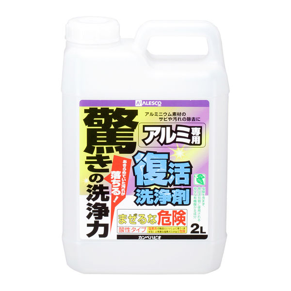 復活洗浄剤 アルミ用 2L #00017660021020 カンペハピオ（直送品）