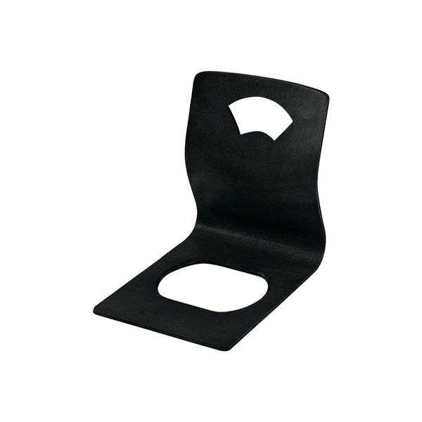福井クラフト 木製座椅子 重厚型 扇黒 木 1個（直送品）