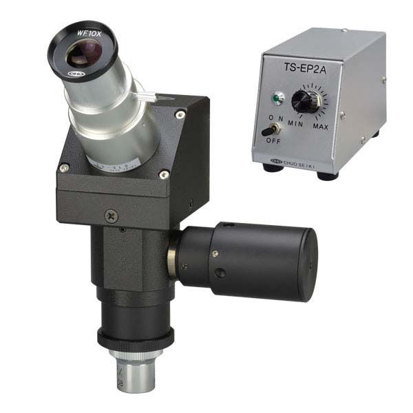 中央精機 VL型鏡筒 対物3接眼10サークル TS-VLD-3-10-6 1台（直送品）
