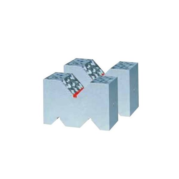 新潟理研測範 新潟理研測範（RSK） 鋳鉄製精密Vブロック A形 47-2-050 1台（直送品）
