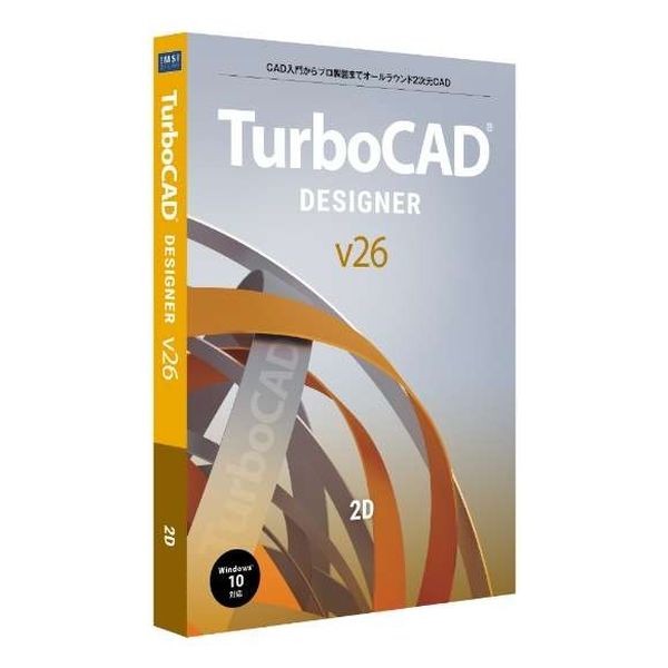 キヤノンITソリューションズ TurboCAD v26 DESIGNER 日本語版 CITS-TC26-003 1台