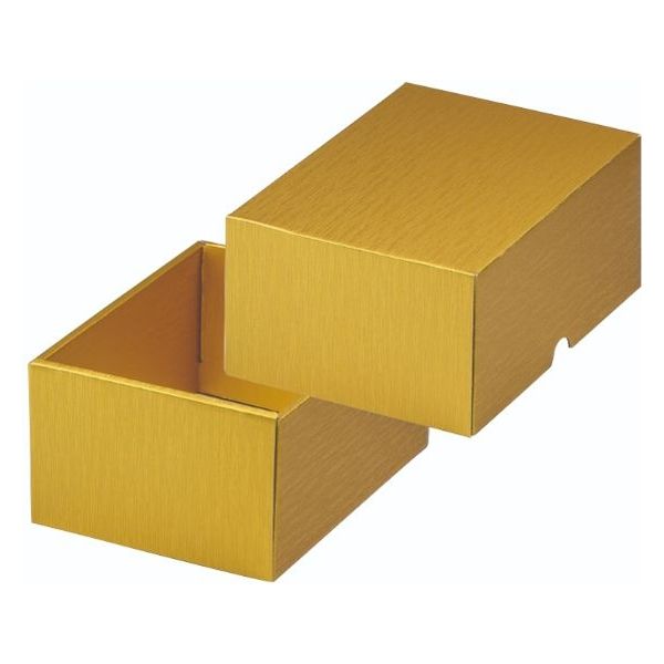 ヤマニパッケージ  青果用贈答箱 L-2463 ゴールド2 L-2463 60箱(30箱×2)（直送品）