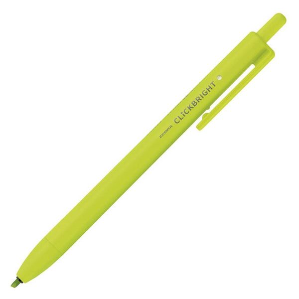 ゼブラ 蛍光ペン クリックブライト 緑 WKS30-G 1本