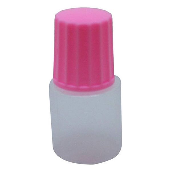 エムアイケミカル 点眼容器ノーベル5号(滅菌済) 原色白/ピンク 87250408 1箱(25本×4袋)（直送品）