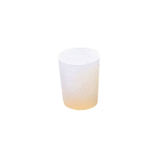 コクゴ シリコーン極小栓 ホワイト 24-7365-02 1袋（10個入）（直送品）