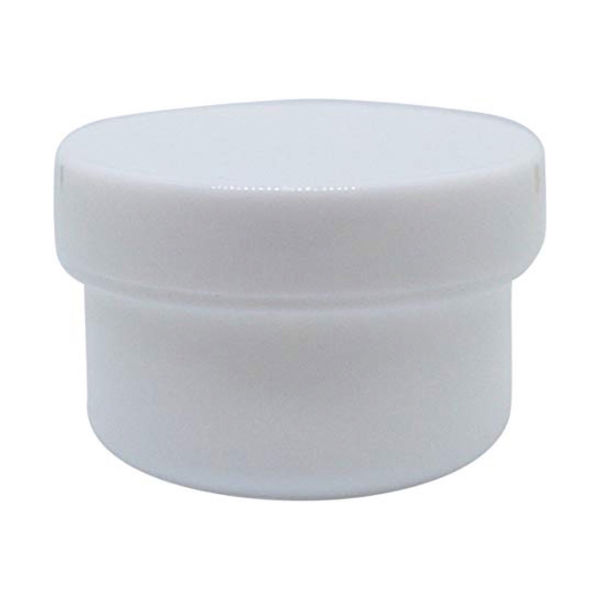 エムアイケミカル 軟膏容器プラ壷Ｎー６号（滅菌済） 白 6906-10 1梱（5個×10袋入）（直送品）