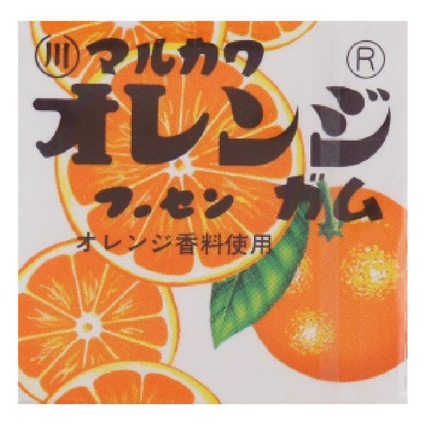 丸川製菓 オレンジフーセンガム 4902747015018 4粒×144個（直送品）