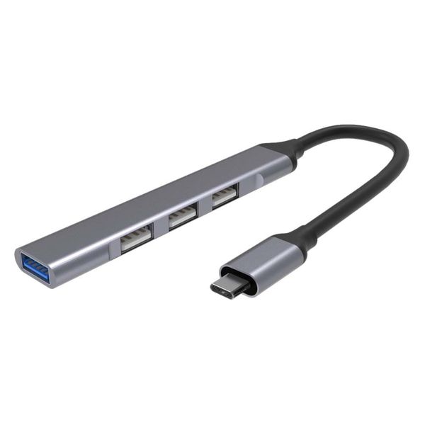 USBハブ Type-C接続 USB-A×4ポート搭載 1個 Lumen