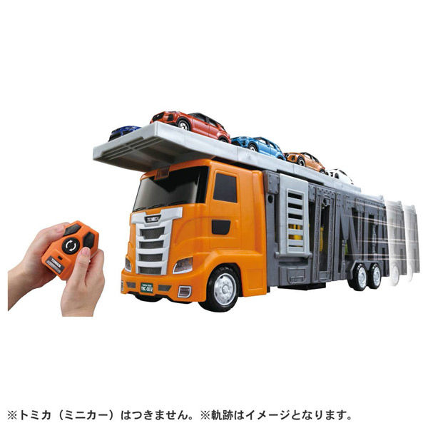 タカラトミー 大回転発車!リモコンビッグキャリアカー 4904810186274 1個（直送品）