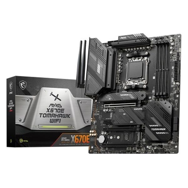 MSI　ＡＭＤ　Ｘ６７０　ＣＨＩＰＳＥＴ搭載　ＡＴＸマザーボード　MAG X670E TOMAHAWK WIFI　1個（直送品）