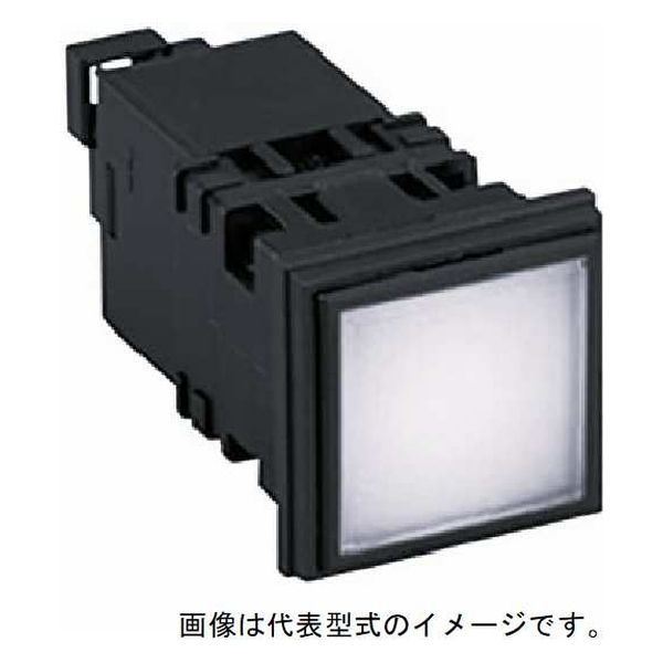 IDEC SLD30形DINサイズ36mm角単色全面照光AC100/110Vトランス式 SLD30N-1TH1BR 1個（直送品）