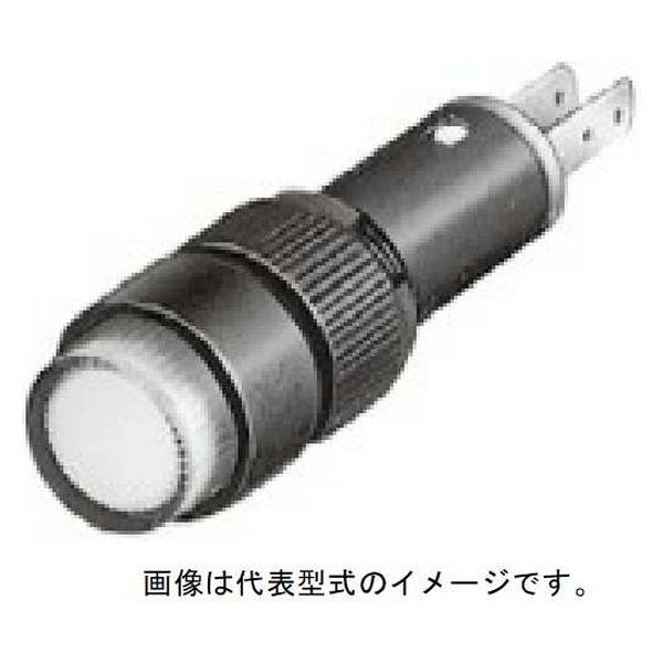 IDEC APシリーズ LED式小形表示灯Φ8 丸平形 AC/DC24V AP8M122A 1個（直送品）
