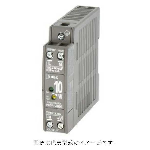 IDEC PS5R-V形スイッチング電源DINレール取付15W24VAC100～240V PS5R-VB24 1個（直送品）