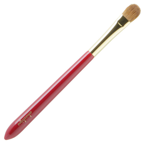 あかしや 化粧筆 ハイグレードタイプ 臙脂 アイシャドウＭ H8-RG-22 1本（直送品）