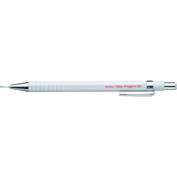ゼブラ シャープペン カラーフライト ホワイト MA53-W 10本（直送品）