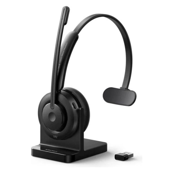 AnkerWork H300 Mono Headset(片耳タイプ ワイヤレスヘッドセット Bluetooth 5.1) A3512011（直送品）