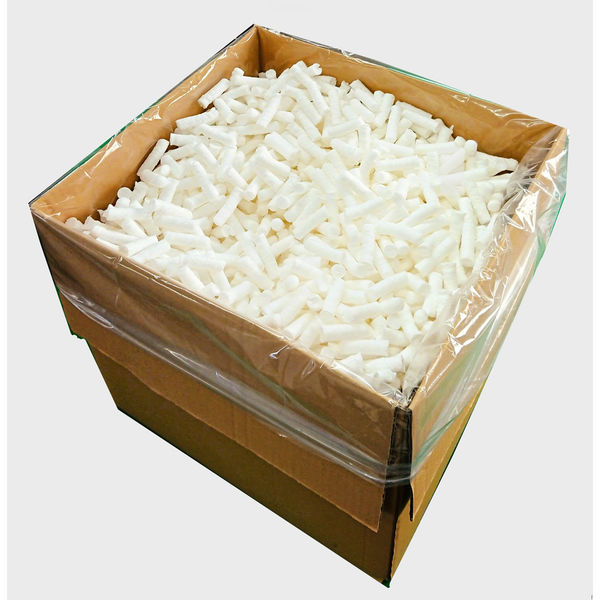 ユニテコ バラ緩衝材　エコプラス・ハード　バラタイプ　箱詰品 830520H 1箱（約80L分）（直送品）