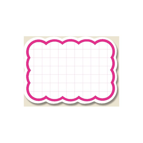 シモジマ 抜型カード　クモ　Ｌ　ピンク　 007233801 1束