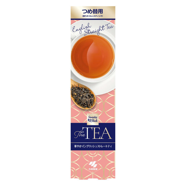 サワデー香るスティック 玄関・部屋用 詰め替え TheTEA ストレートティ 芳香剤 70ml 小林製薬 アロマディフューザー